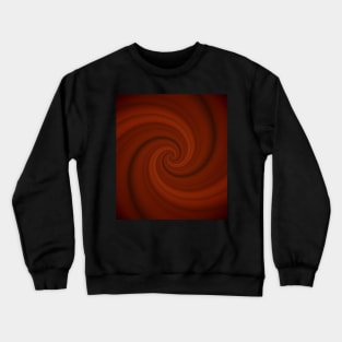 Abstract helix, swirling red funnel Crewneck Sweatshirt